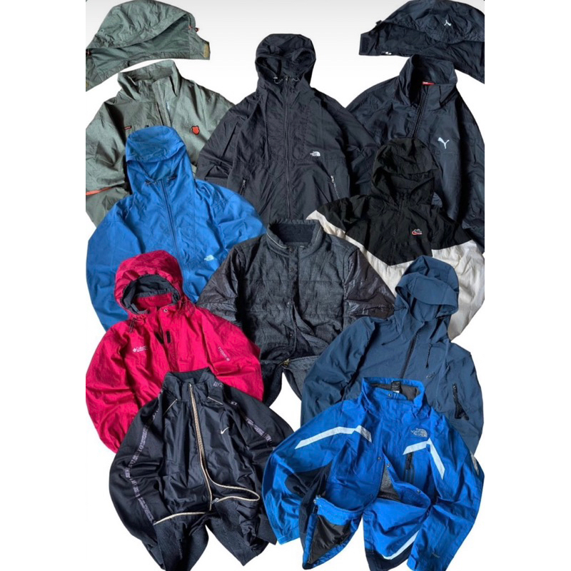 VINTAGE WINDBREAKER COLORBLOCK JACKET