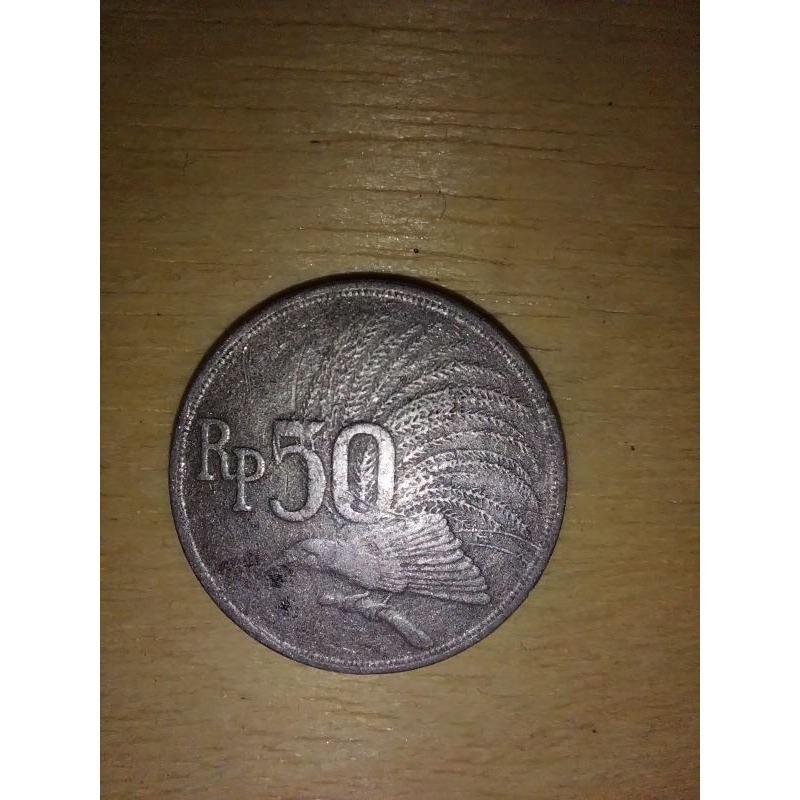 Koin 50 Rupiah 1971