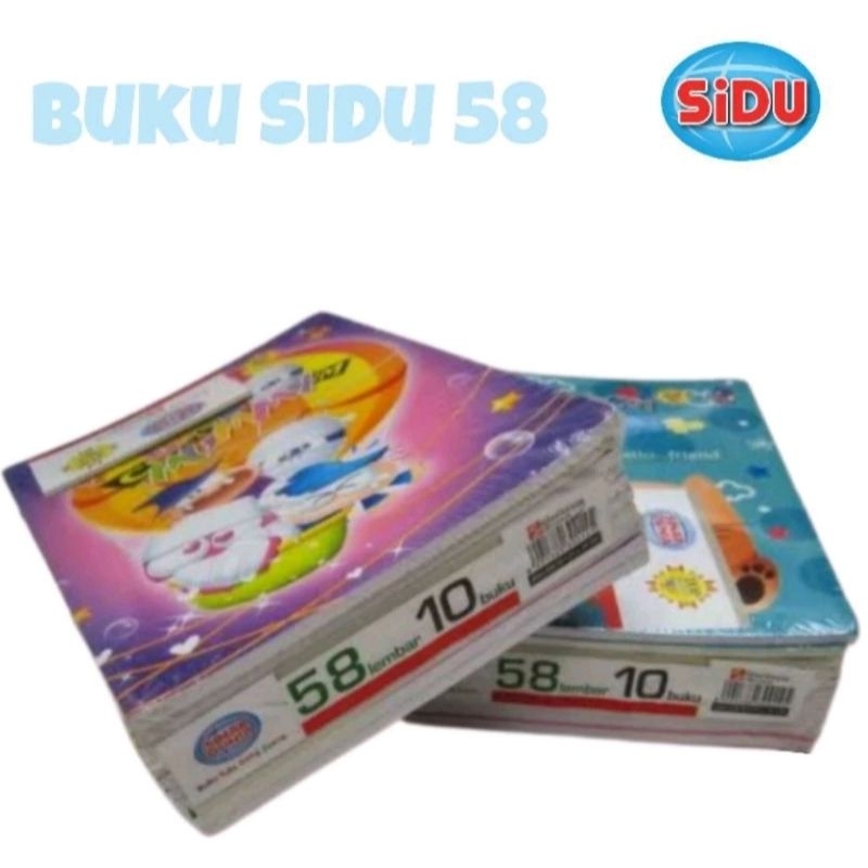 

Buku Tulis SIDU Isi 58 Lembar/Eceran
