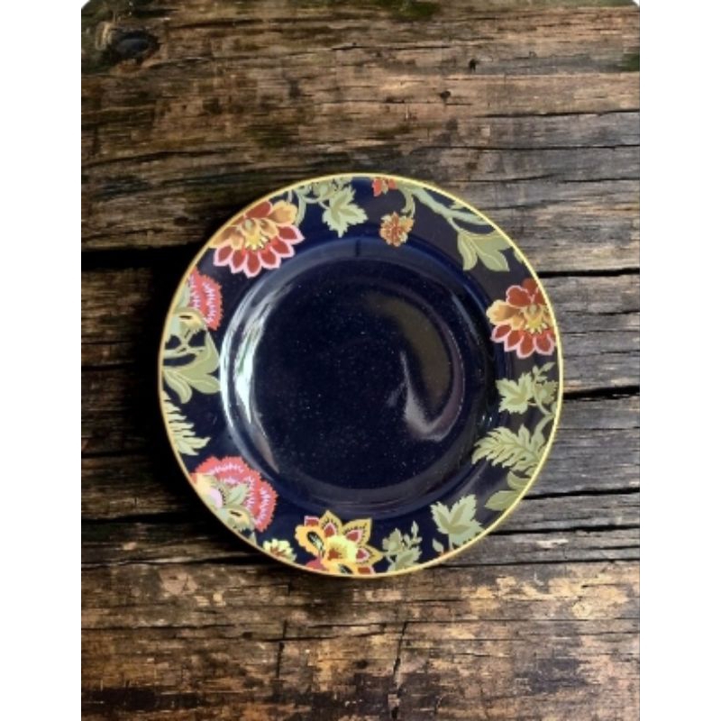 Piring keramik Salad plate Piring motif bunga Piring kue Piring snack