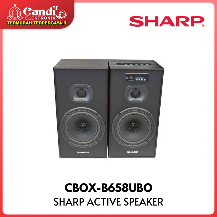 SHARP Active Speaker Woofer 6 Inch  CBOX-B658UBO