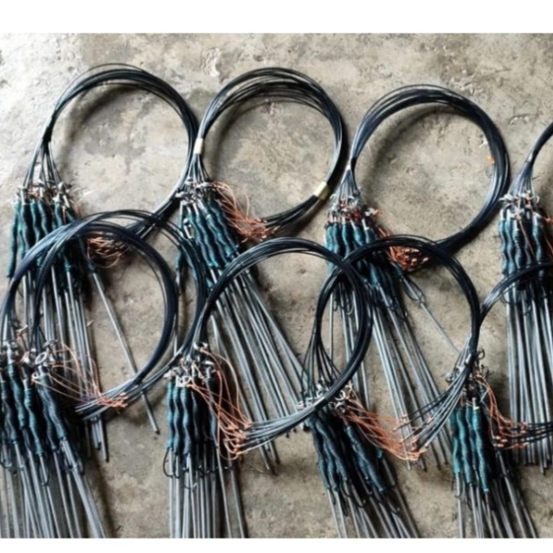 Jerat/racik ayam hutan ayam tarung model tancap panjang +2,5meter=20mata racik