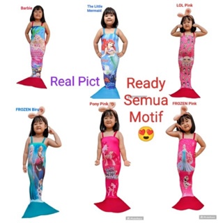 Baju Renang Kostum Mermaid Anak Perempuan