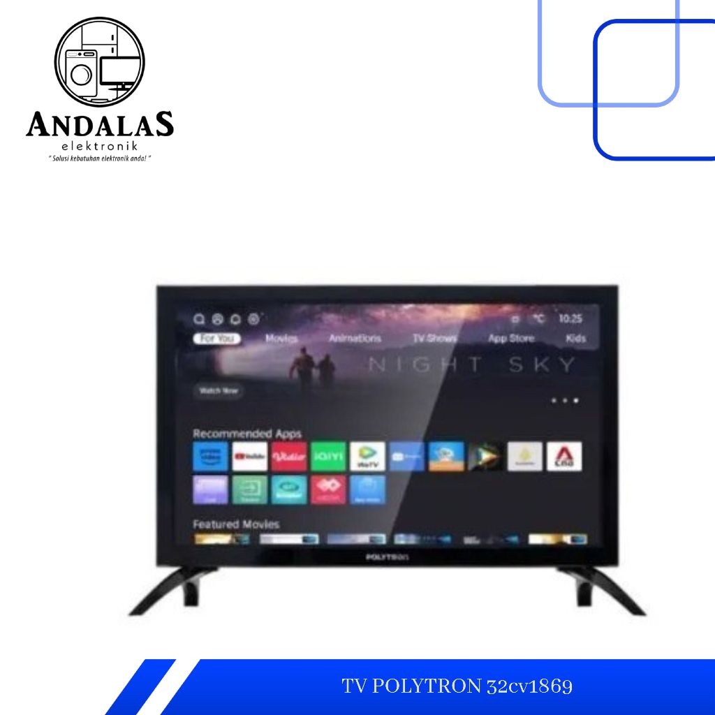 SMART TV Led 32 inch POLYTRON POLITRON Digital PLD 32CV1869 Youtube