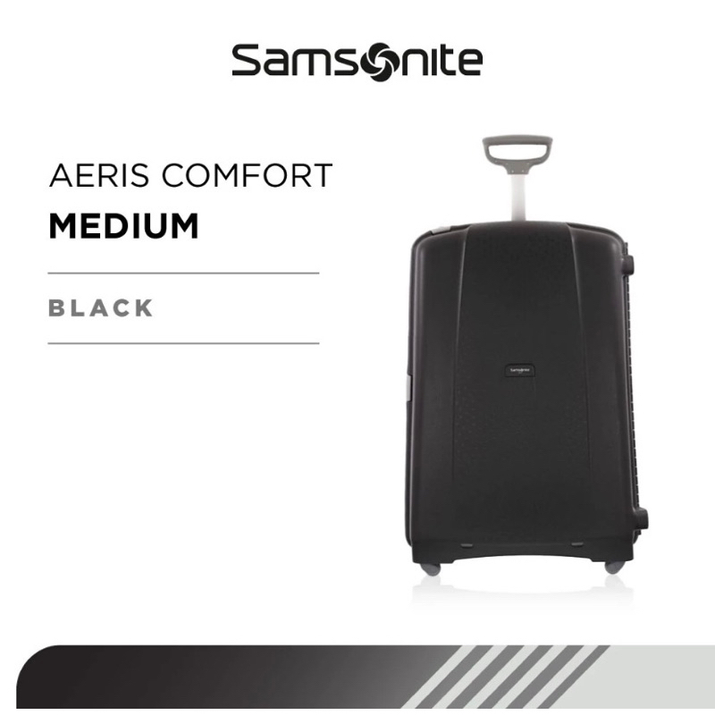 Samsonite Koper Hardcase Aeris Comfort Medium 25 inch - Black