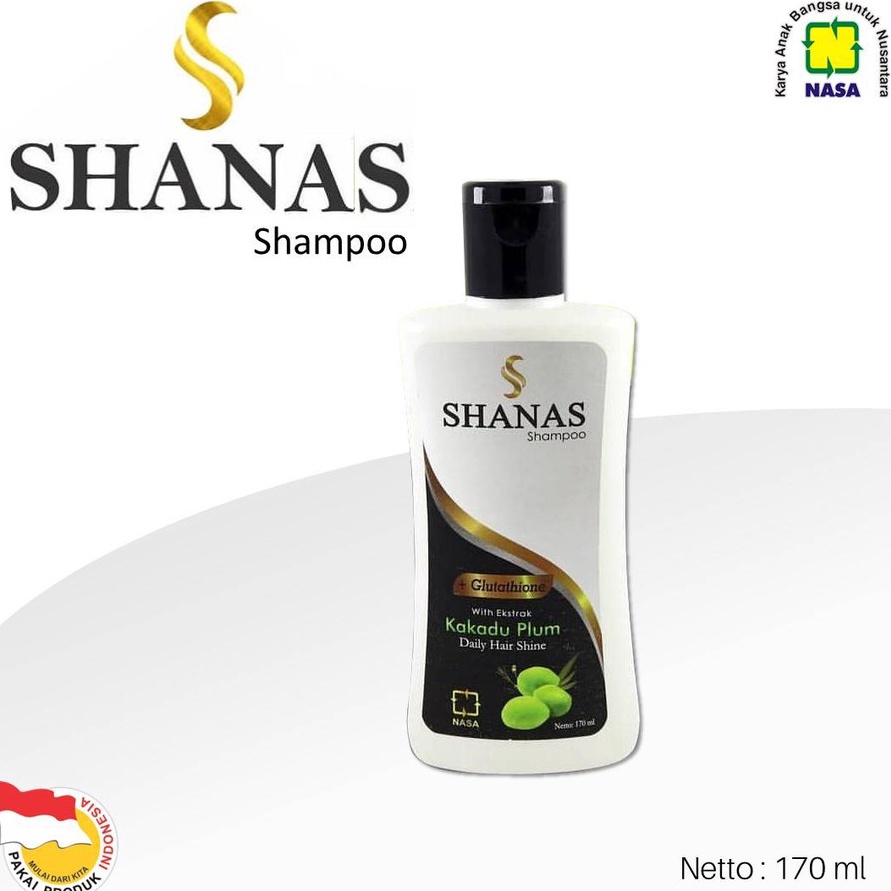 Kode VLE195 PROMO COD SHANAS Shampoo Nasa Shampo Pelurus Rambut Permanen Pria Wanita/ Shampo Penghil