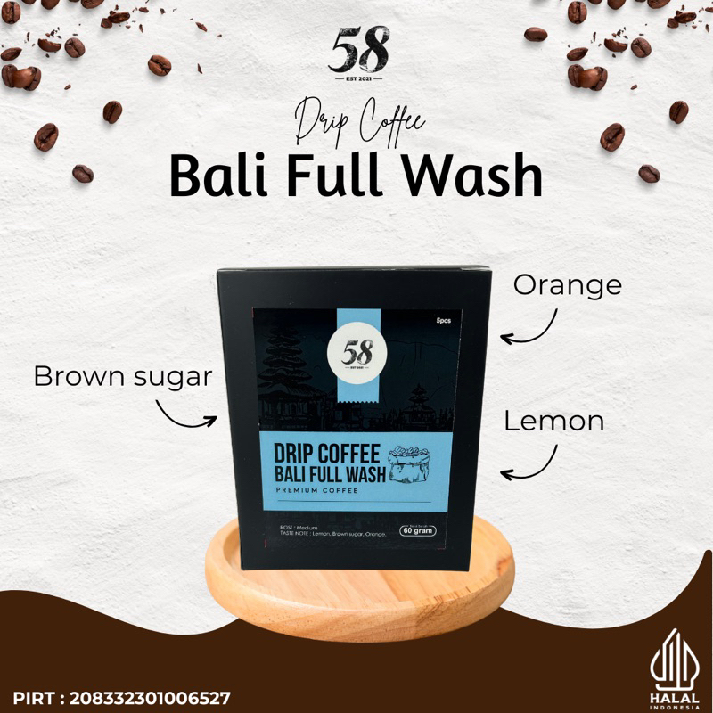 

Arabika Bali Full Wash (1 box isi 5)