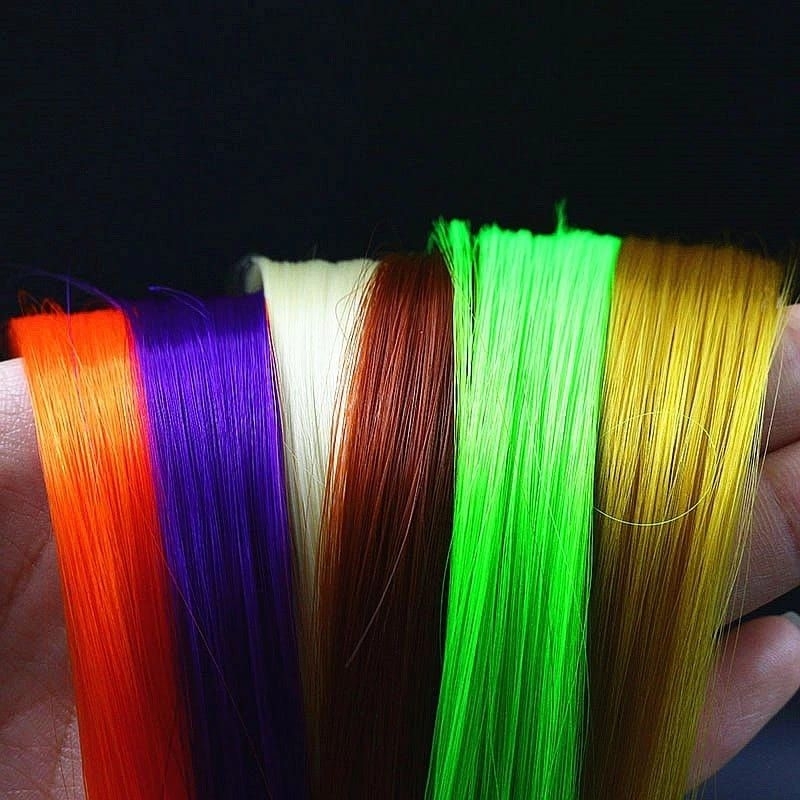 Bulu Sutra Halus Untuk Umpan Sabiki Dan Pancing Kotrekan Glow (GID) - Bulu Assist Hoks Sabiki - Bulu