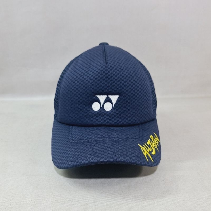 Topi Cap Trucker Yonex Logo All Japan Second Original