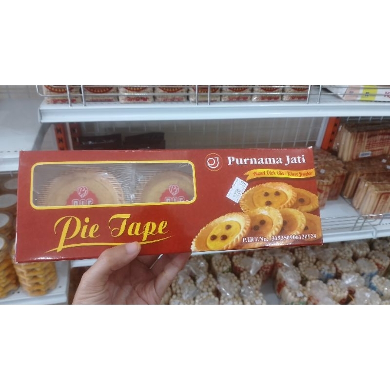 

PIE TAPE PURNAMA JATI ASLI JEMBER/OLEH OLEH JEMBER/KHAS JEMBER/SNACK MURAH