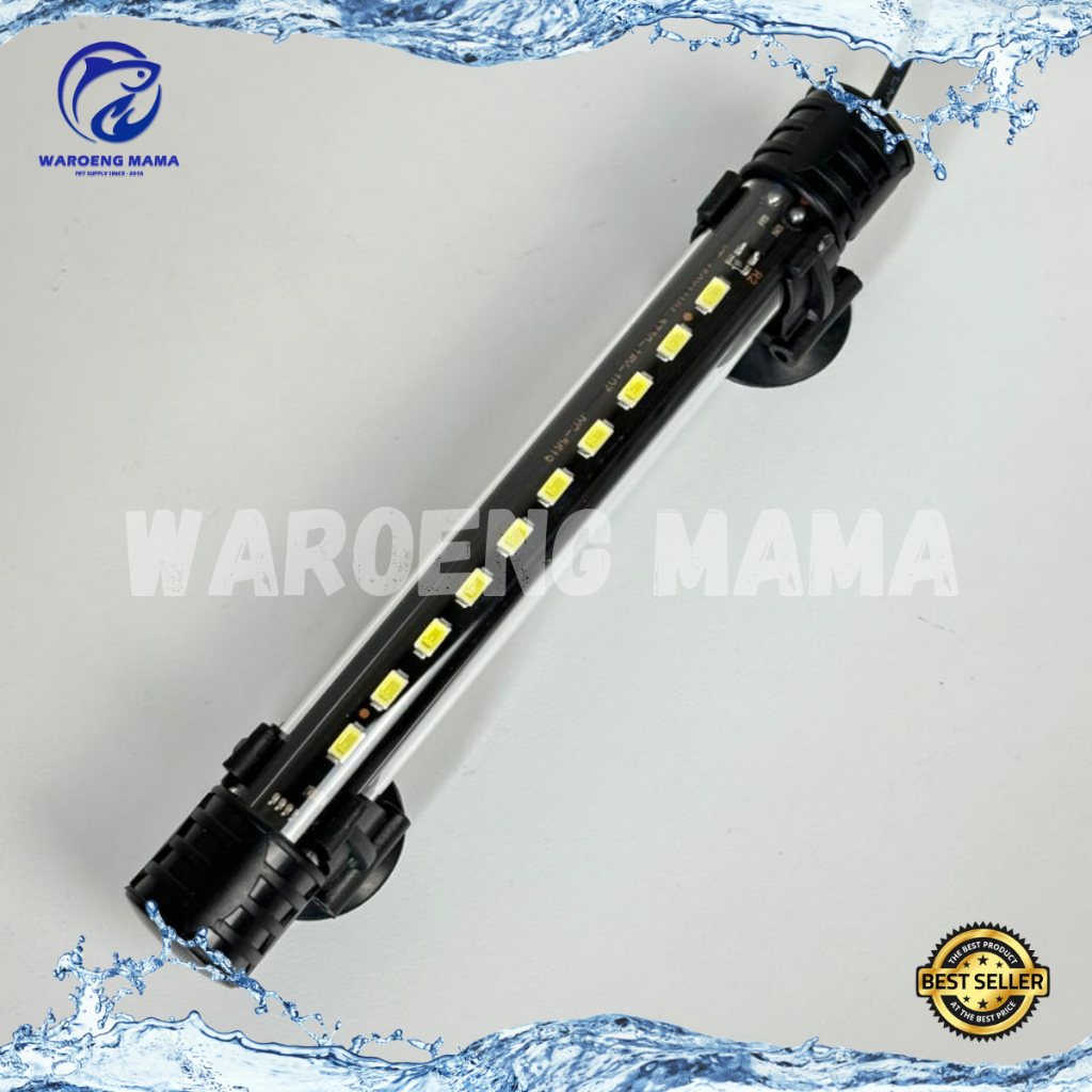 Lampu LED Celup Aquarium Ukuran 60cm Lampu T4 Akuarium Aquascape