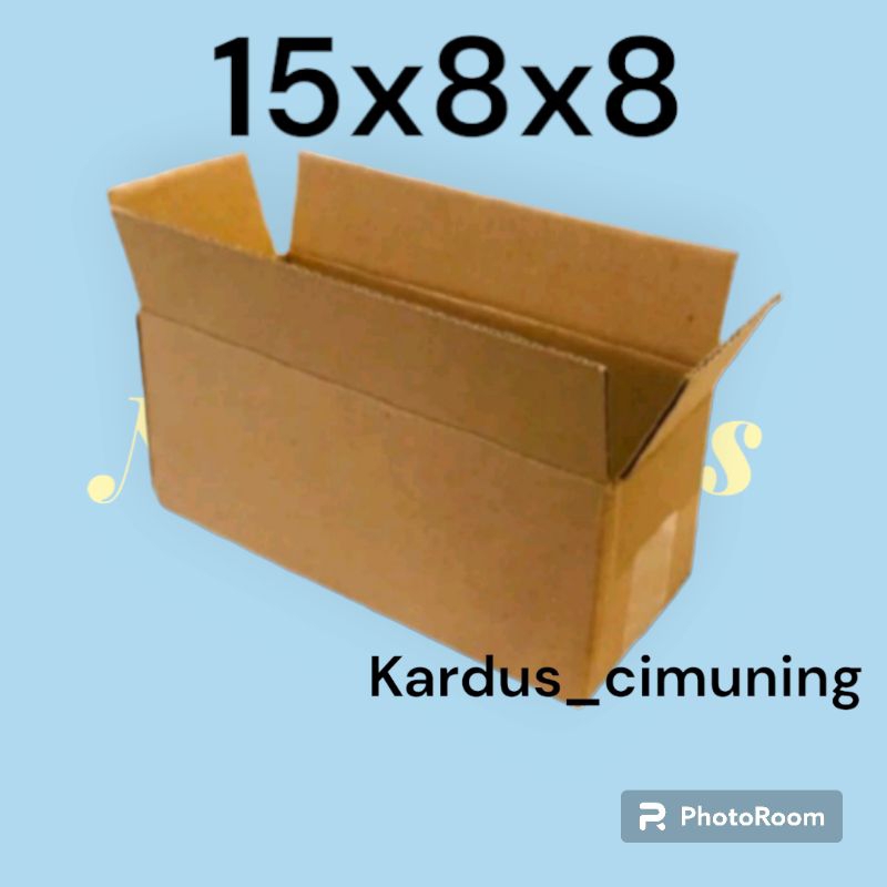 

kardus box packing 15x8x8
