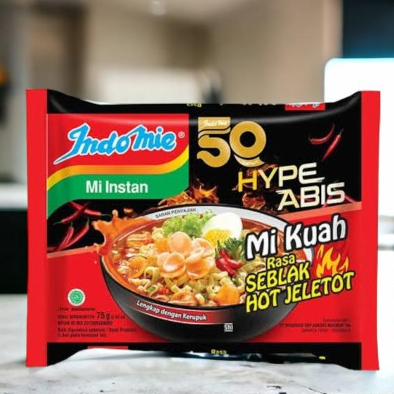 

Mie indomie seblak hot jeletot