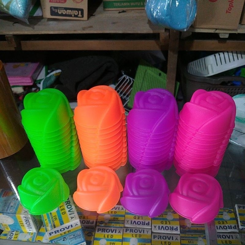 cetakan bolu kukus/cetakan agar2 mini/cetakan kue kukus 12pcs/cetakan