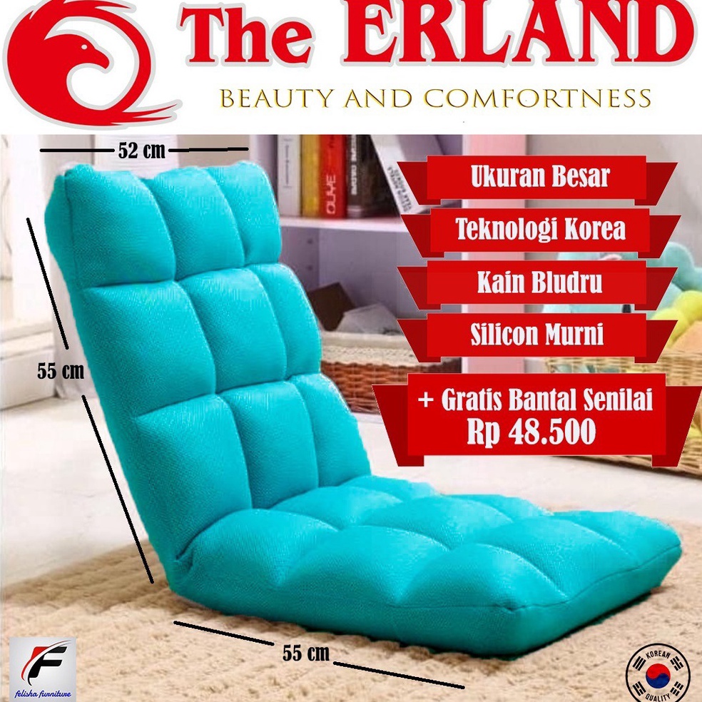 Siap Kirim.. Kursi Lantai Lesehan / Kursi Lipat / Kursi Tatami The ERLAND