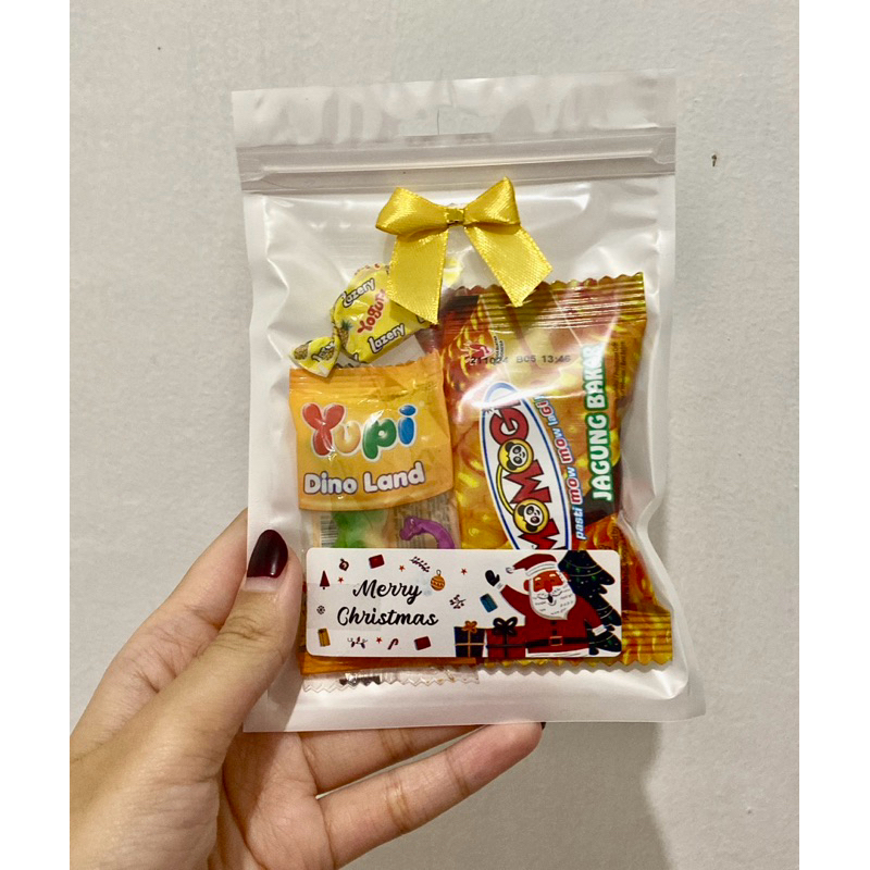 

BINGKISAN SNACK NATAL / HAMPERS NATAL MURAH / MINI GIFT SNACK / mini snack mini hampers