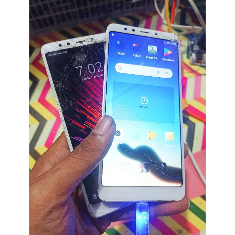 Redmi 5 biasa minus Lcd