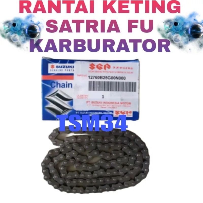 Rantai keteng satria Fu karburator / satria Fu 150 Barong