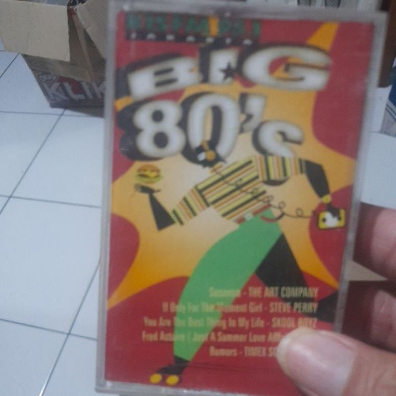 kaset pita big 80's kompilasi lagu hits 80an (0279)