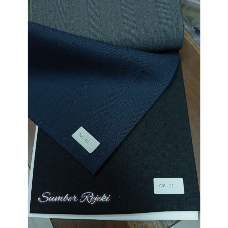 TYH Kain Jas Celana Wool Meteran. Kain Semi Wool Motif Kotak By HUGO ROCHE ( Per 50 Cm)