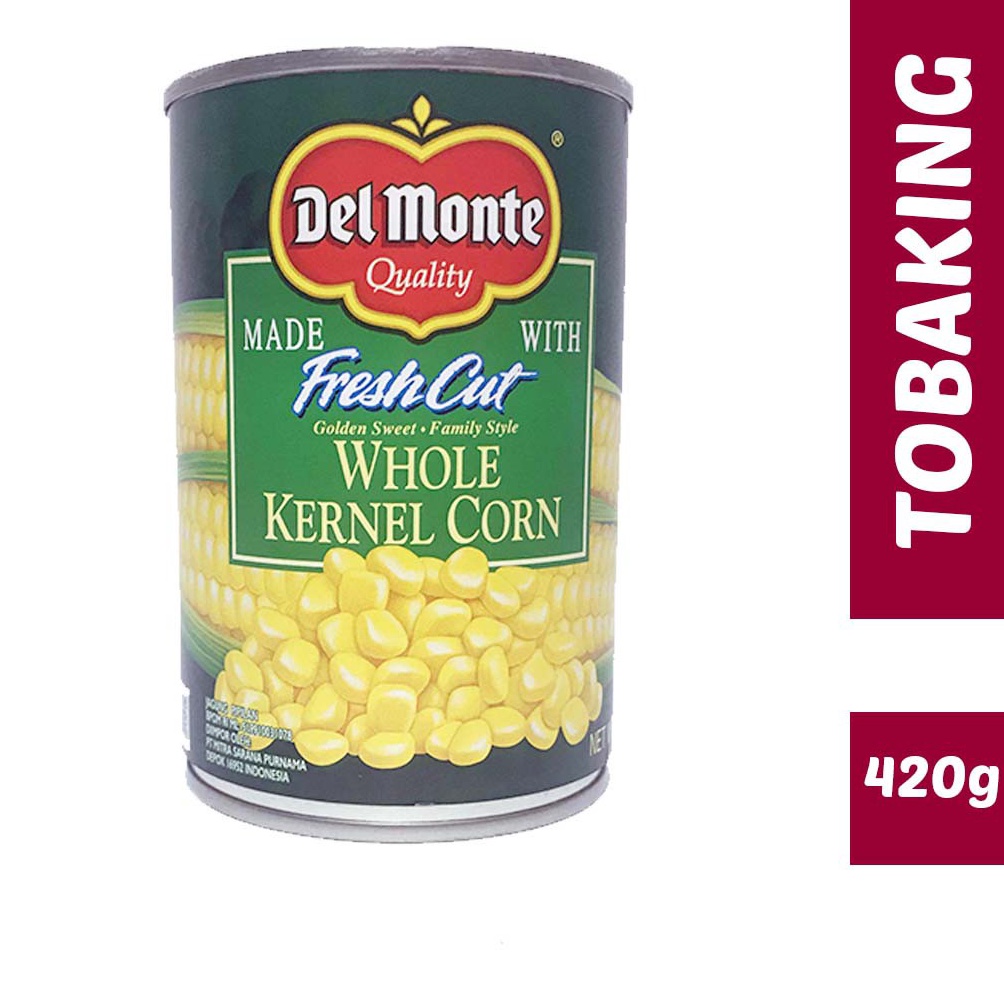 

[♤F47\] Delmonte Jagung Kaleng / Fresh Cut Whole Kernel Corn 420gr Special Price