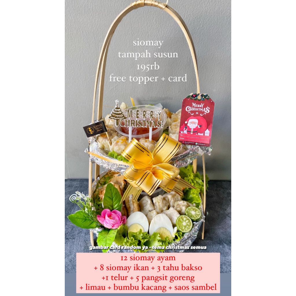 

Siomay Tampah SUSUN Hampers Natal / Christmas Edition