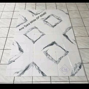 granit arna glazed polish 60x60 tyara white