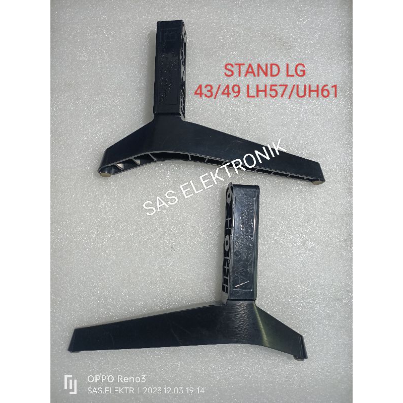 STAND KAKI PEDESTAL DUDUKAN TV LED LG 43/49 INCH 43LH57 43LH570 43LH5700 43UH610T 43UH610 49LH57 49L