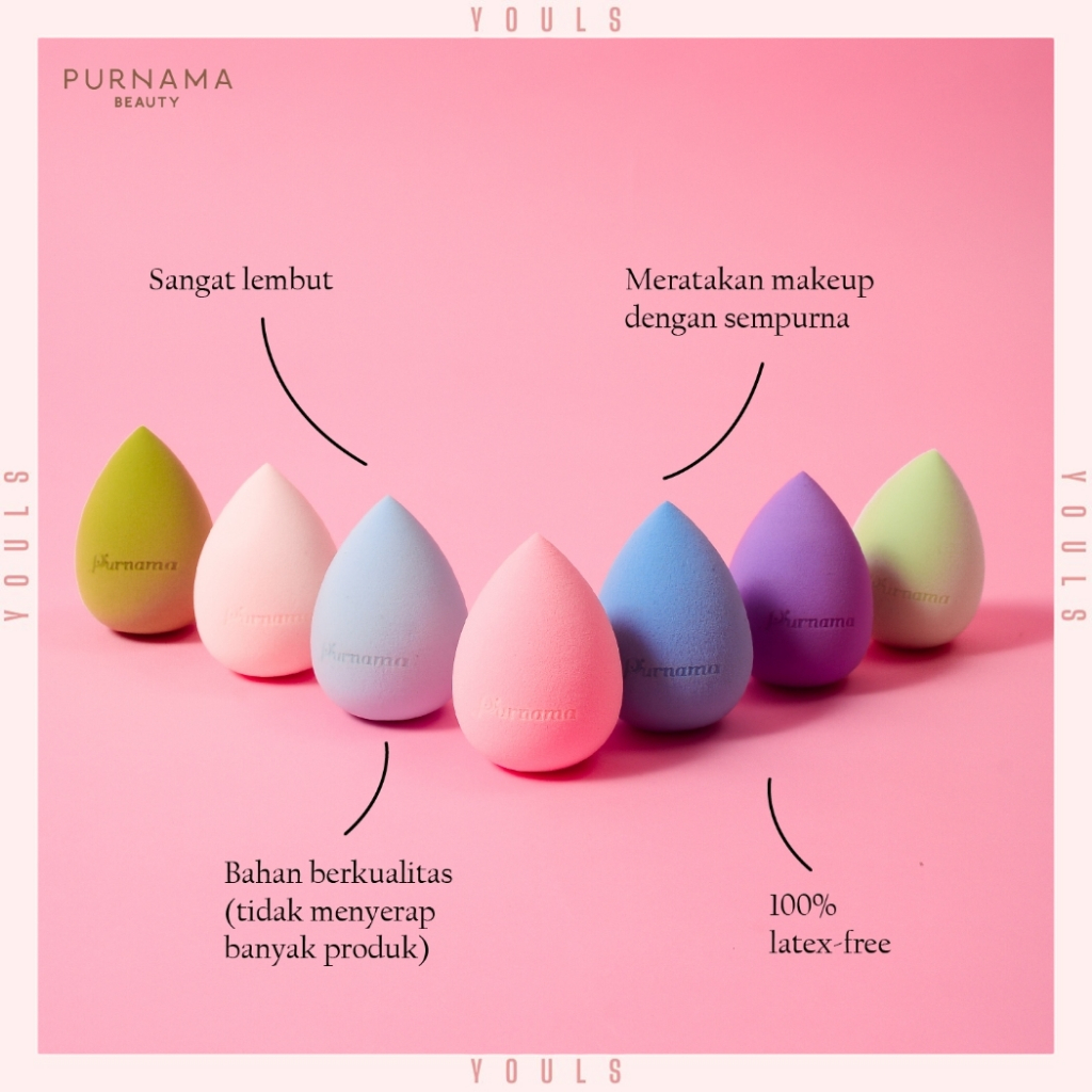 YOULS | Purnama Beauty Makeup Sponge | Beauty Blender