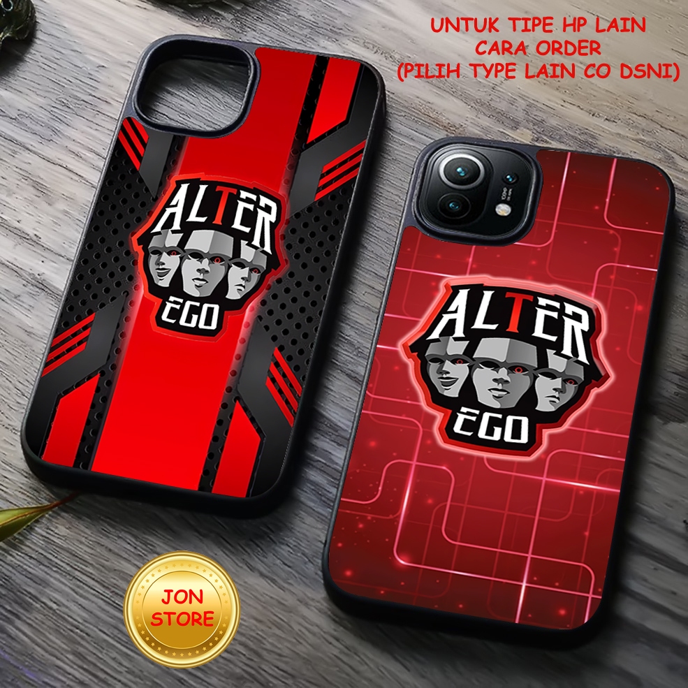 JON-STORE ( WW-13 ) Sofcase Glossy/Kilat CASING CASE MOTIF RRQ EVOS ALTER EGO Untuk Samsung A14 A24 