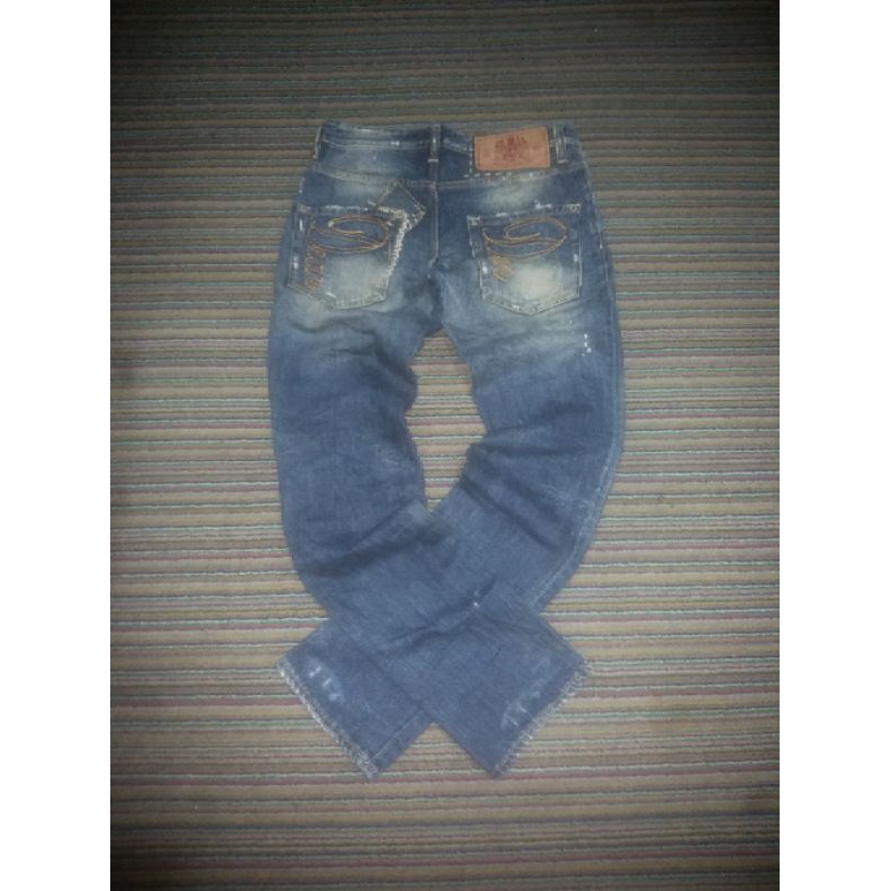 Dsquared 2 Denim Ripped Jeans / Celana Motor