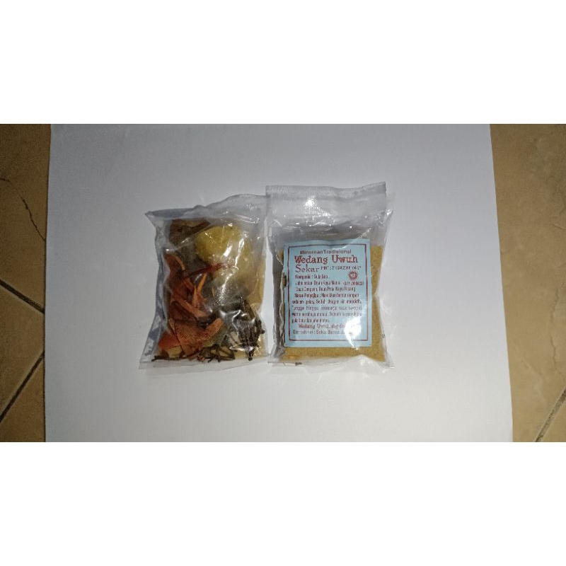 

wedang uwuh sekar rempah asli+ gula batu