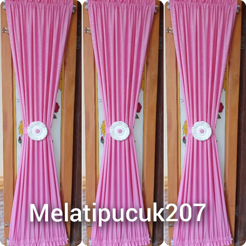 Gordeng Ikat Pita Kupu Kupu Jendela Minimalis Cantik Elegan Premium