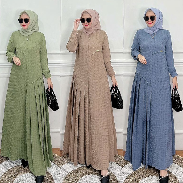 Viral.. GAMIS DRESS AIRFLOW SULAM IRENA FASHION ORIGINAL