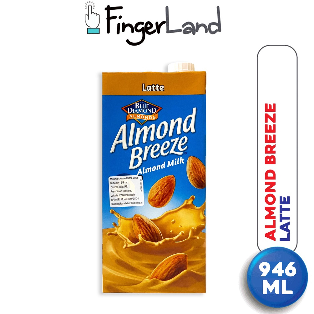 

S@le ALMOND BREEZE Almond Milk Latte 946 ml Susu Almond Latte For sale