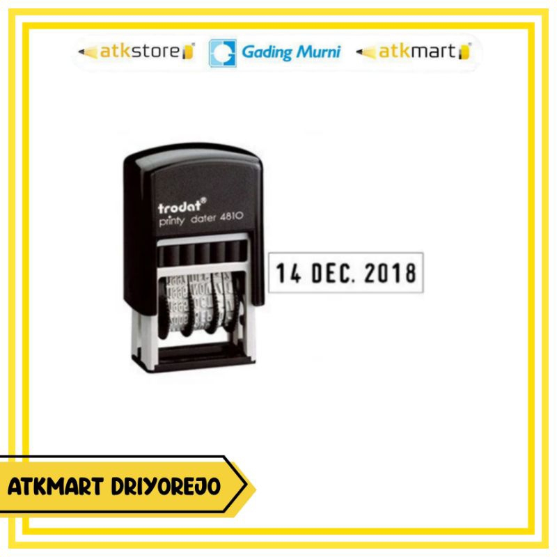

TRODAT STEMPEL TANGGAL 4810 3.8 MM