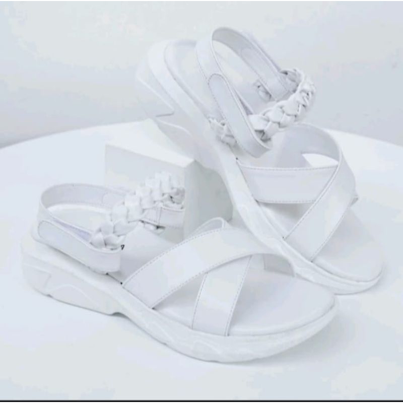 DAAFISTORE - RINJANI Sepatu Sandal Silang Size 31-40 Sandal Rinjani Wedges Model