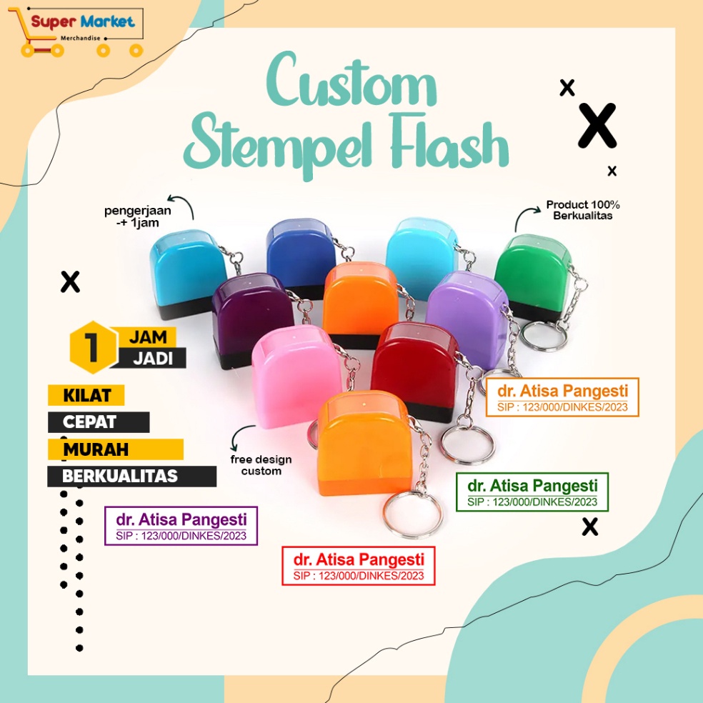 

Dijual Murah❋ CETAK STEMPEL NAMA DOKTER STEMPEL DOKTER / STEMPEL 10 X 30 / CUSTOM STEMPEL BIDAN | STEMPEL PERAWAT | STEMPEL APOTEKER | STEMPEL NIP | STEMPEL JABATAN | STEMPEL NOMOR HP | STEMPEL BUPATI / STEMPEL GANTUNGAN KUNCI / STEMPEL GANCI / STEMPEL