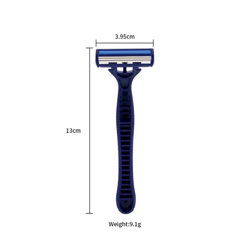 Alat Cukur Janggut 3 mata Pisau / Pisau Pencukur Jenggot/ Tajam Anti Karat / Cukuran Jenggot