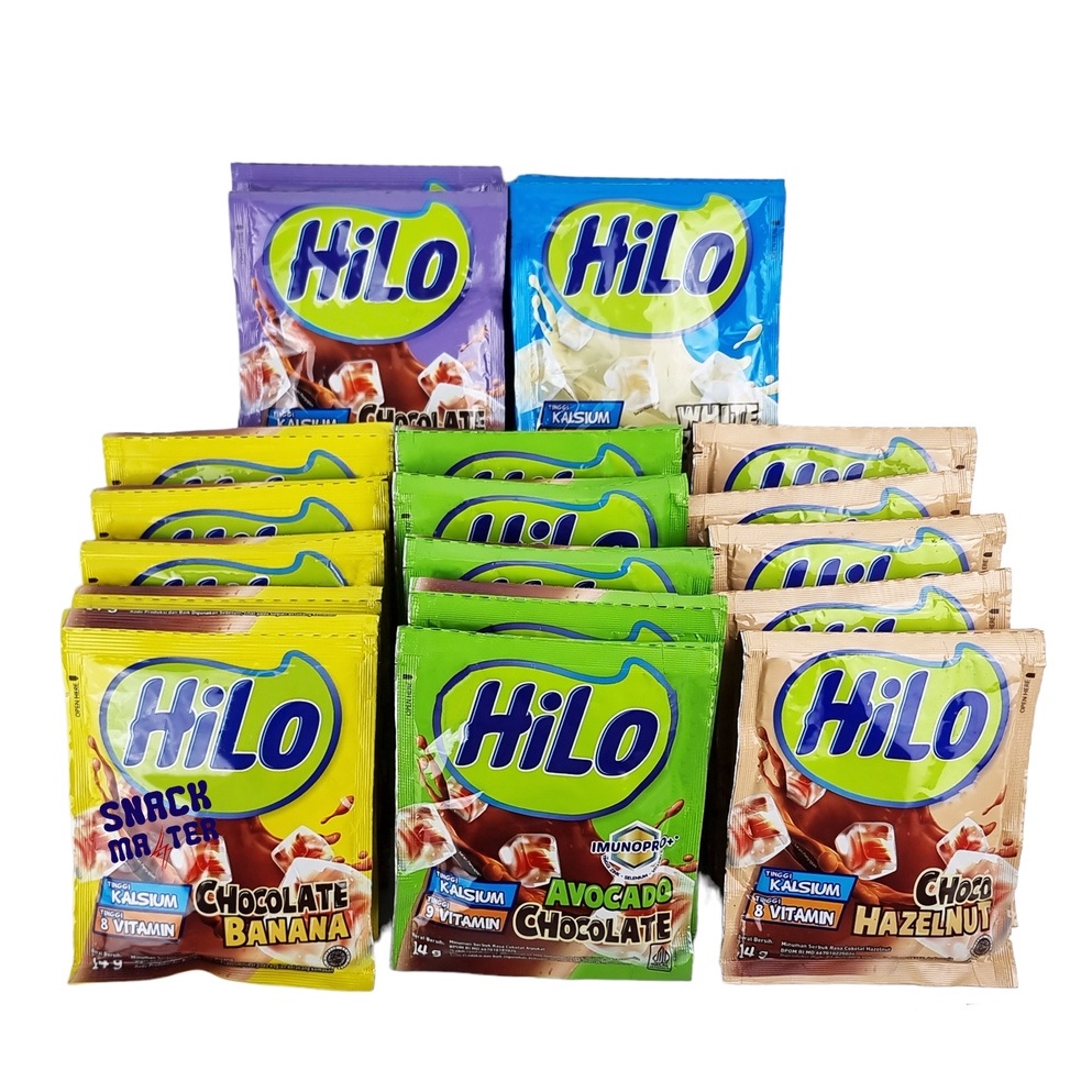 

[✾V18&] Hilo Minuman Bubuk Cokelat/ Hilo Dessert Minuman Serbuk Aneka Kemasan Renceng [124]