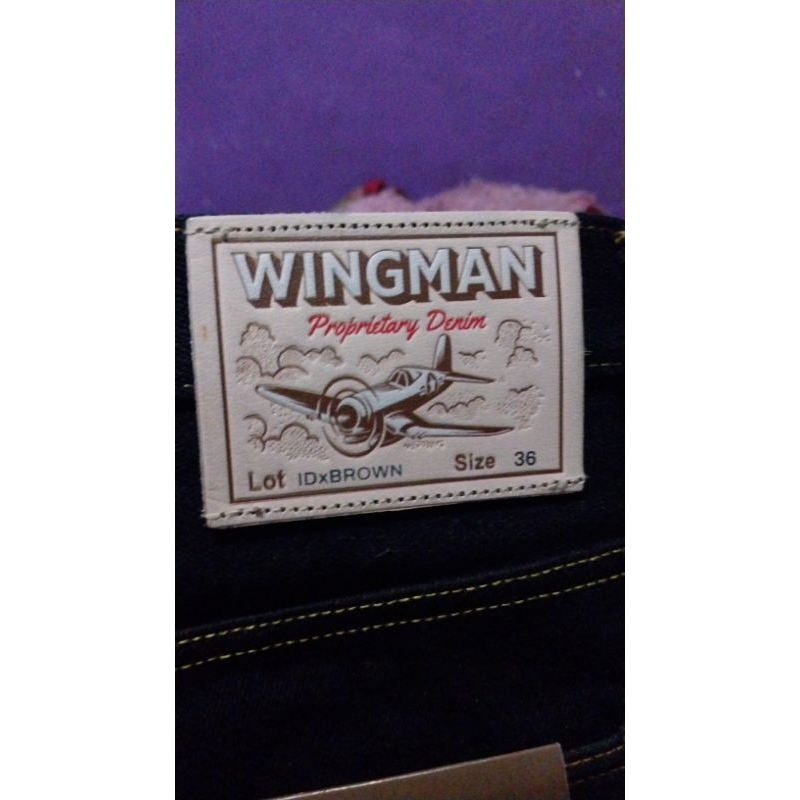 Wingman Denim Indiebrown 17oz