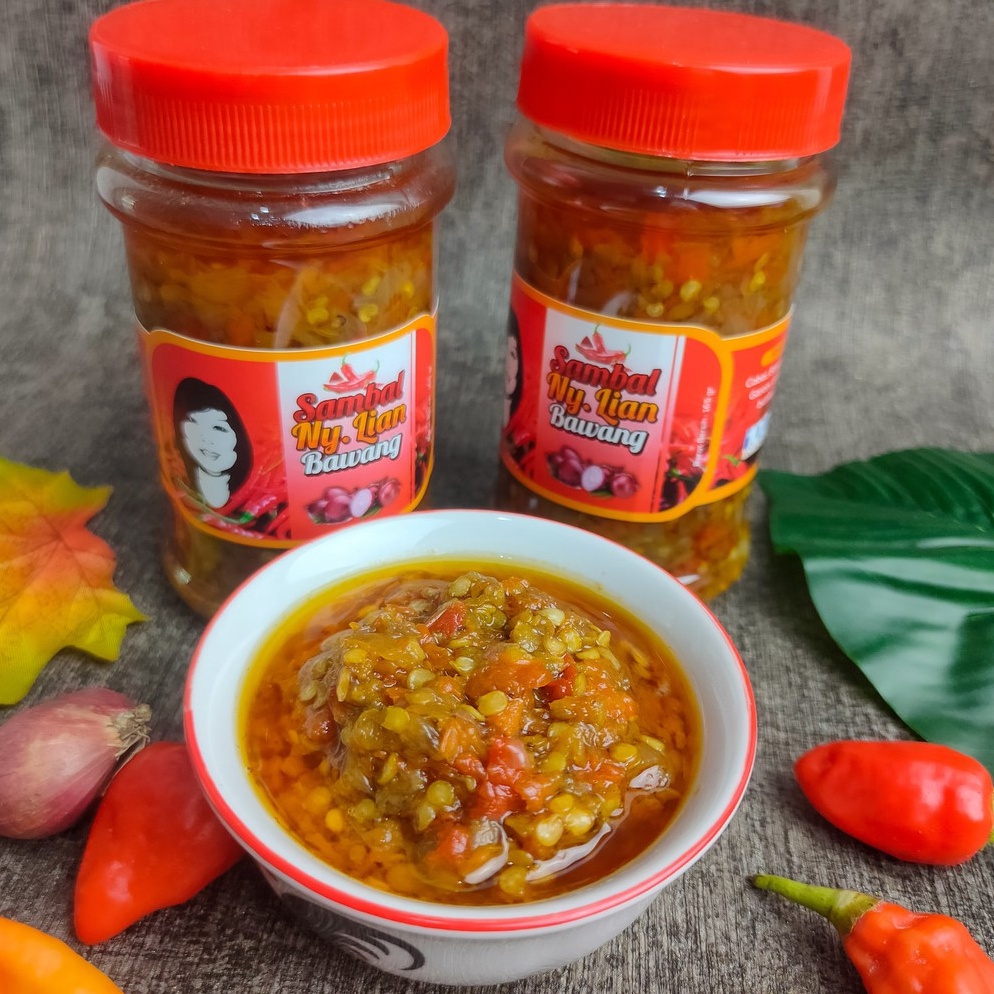 

D!skon Sambal Bawang Ny Lian / Sambal Pedas / Sambel Enak Ready Stcok