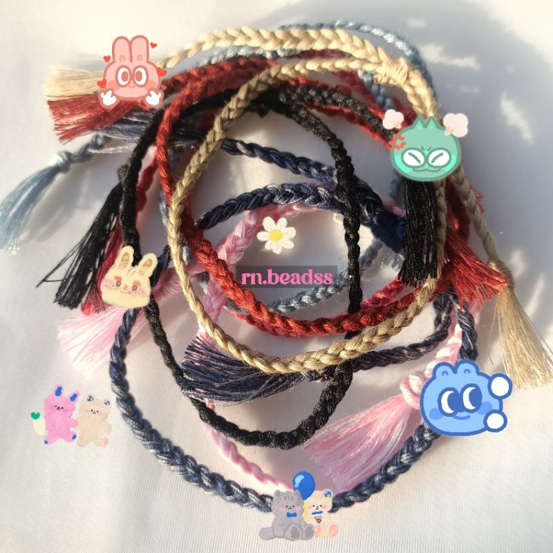 gelang benang simple | gelang couple | gelang benang