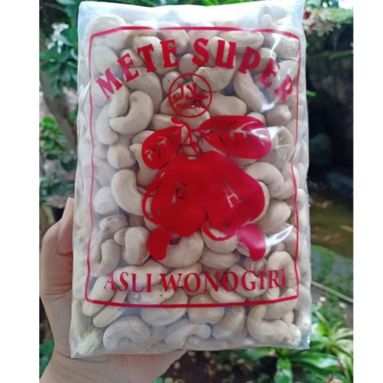 

[⁂V62/] TERMURAH [1KG MENTAH] Kacang Mete Mentah Asli Wonogiri [252]