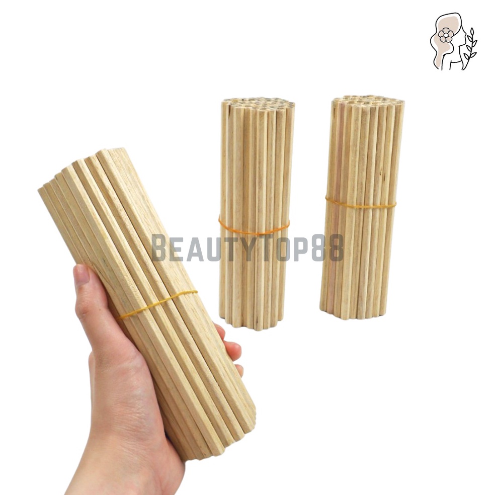 

F70 Pensil Kayu Polos 2B Murah / Pencil Souvenir Hotel Segi Enam Hexagonal Bulat [1 IKET isi 50 PCS] Best Produk