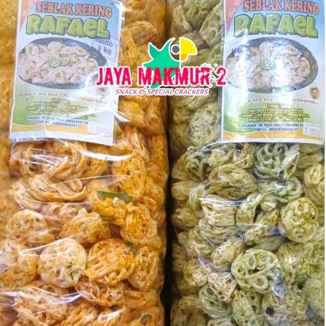 

[✭J8&] 1kg seblak kering RAFAEL mawar pedas daun jeruk Special