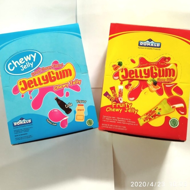 

67S Donald Jelly Gum [24pcs x 25gr/box] y7f89