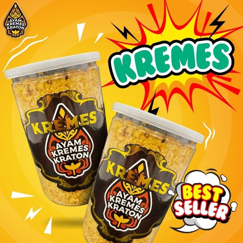 

[COD T975] Kremes Ayam Original "Ayam Kremes Kraton" t900b