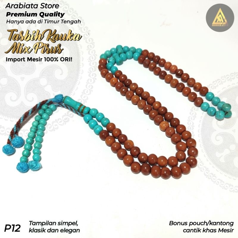 Tasbih Pyrus Pirus Fairus Mix Kokka Original Mesir