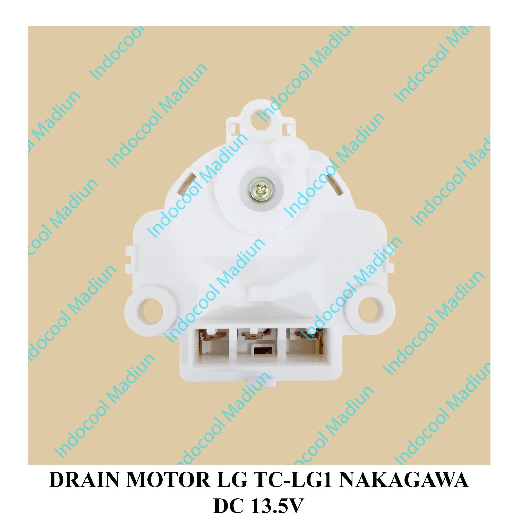 DMLGTC MOTOR DRAIN MESIN CUCI/DRAIN MOTOR LG TC-LG1 NAKAGAWA DC13.5V